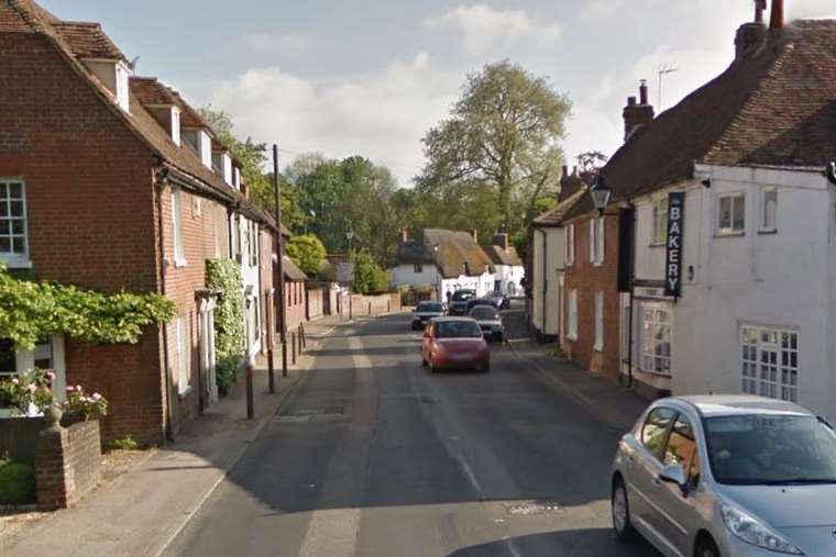 The gas leak happened in High Street, Wingham. Picture: Google.