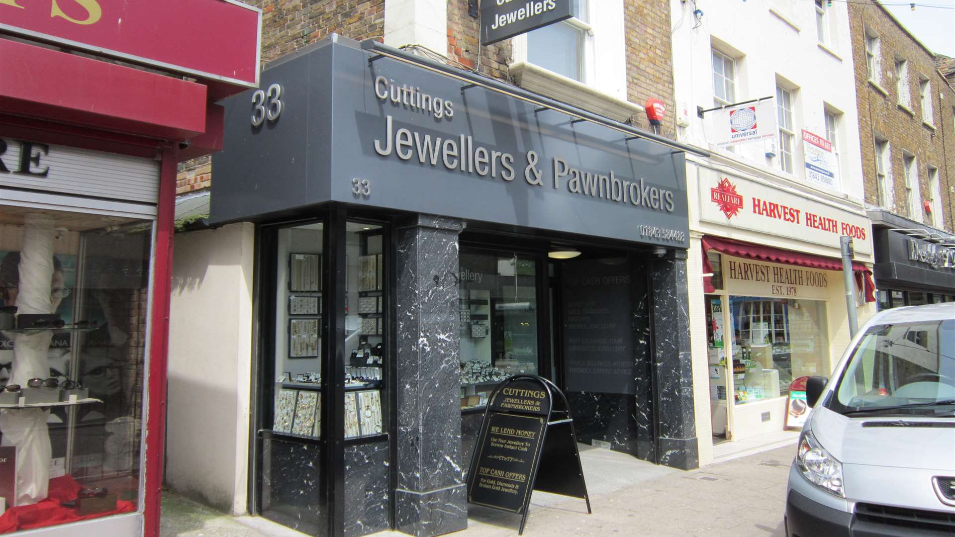 Cuttings jeweller's and pawnbroker's shop