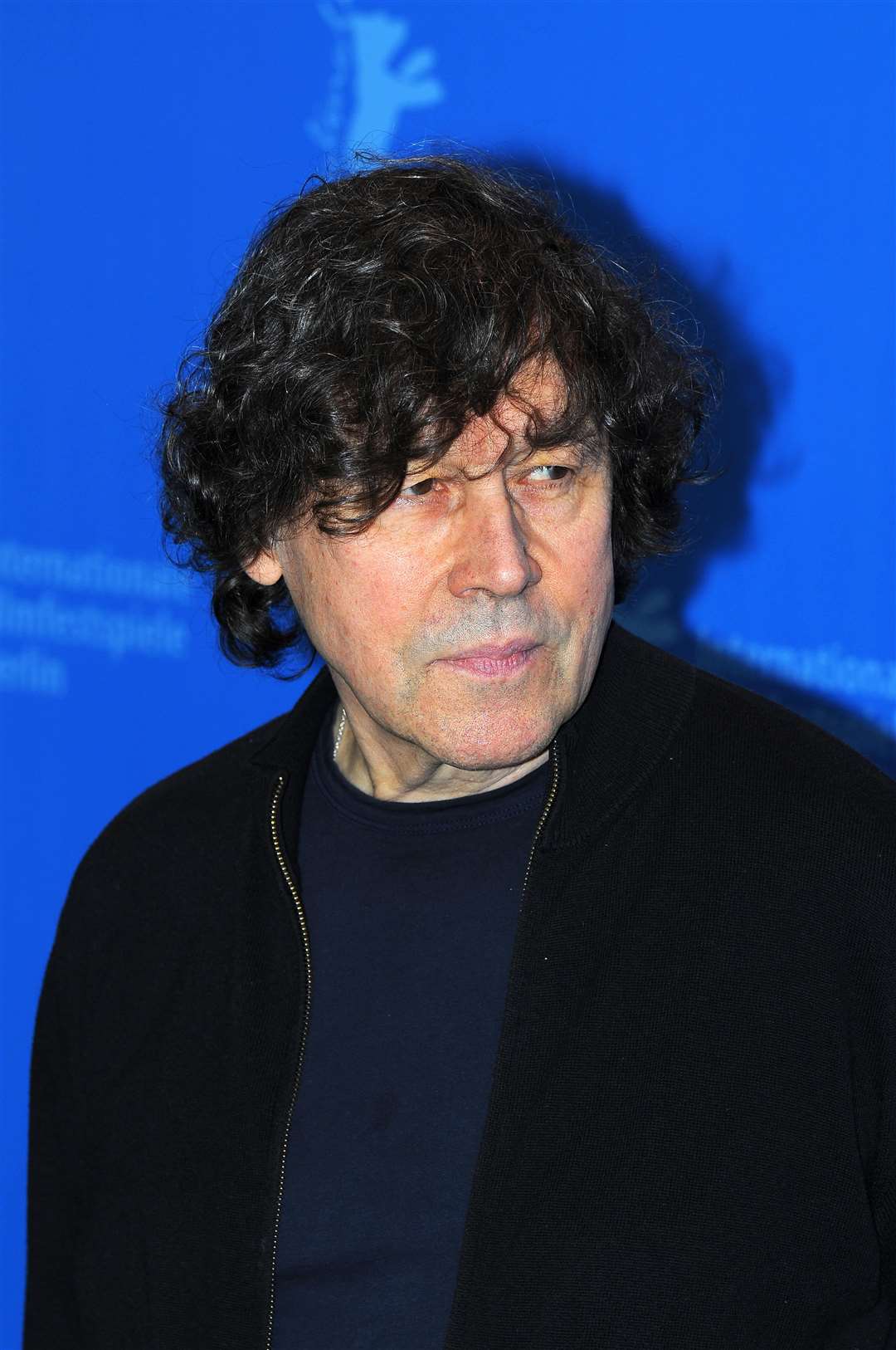 MB094P February 16th, 2018 – BerlinActor Stephen Rea read a poem by a Palestinian poet (ALamy/PA)