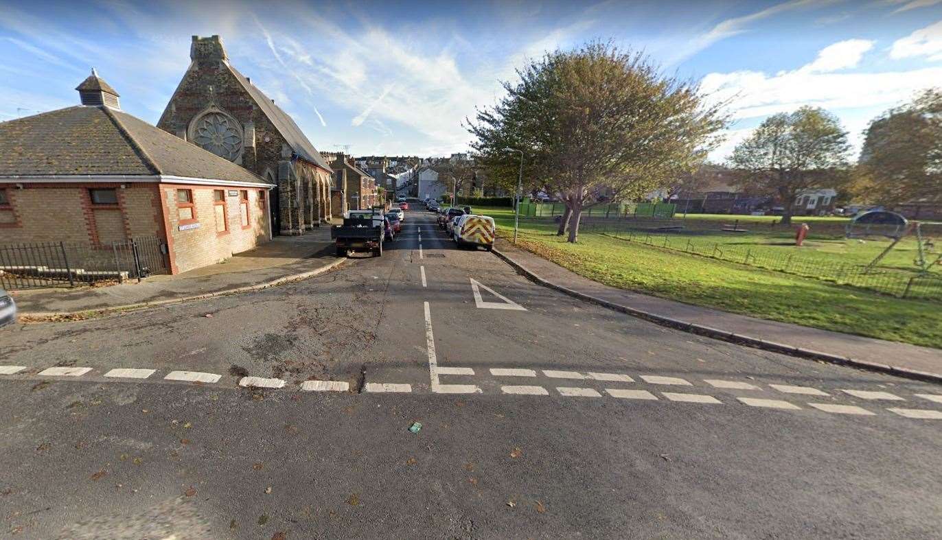 The police chase began in St Luke's Avenue, Ramsgate. Picture: Google