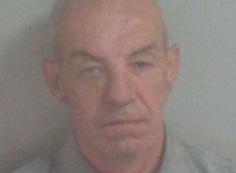Brian Daniels, 56, from Anchor Way, Rochester, has been jailed. Picture courtesy of Kent Police