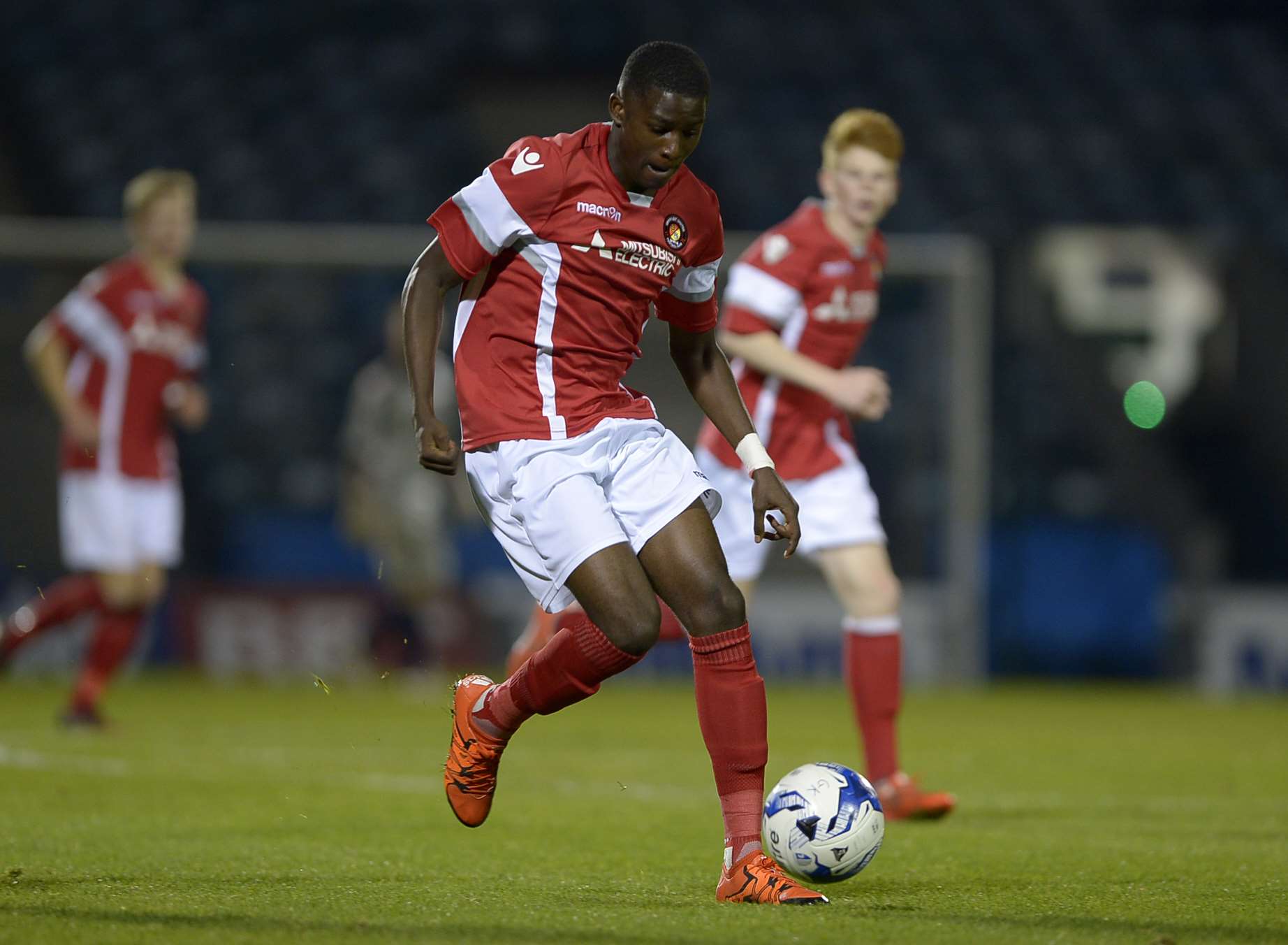 Shilow Tracey is set to join Tottenham Hotspur from Ebbsfleet United Picture: Barry Goodwin