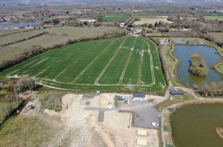 The established fishery in Colts Hill has had a planning application approved. Picture: Tricklebrook Fishery/SJM Planning