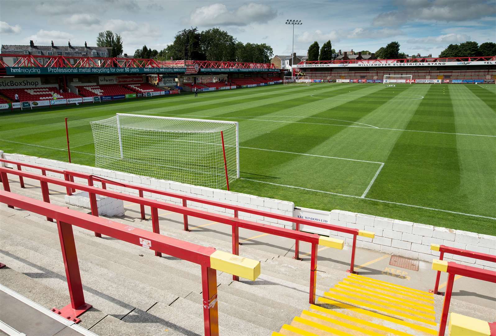 Accrington Stanley's ground will host FC Halifax v Ebbsfleet next midweek. Picture: Ady Kerry