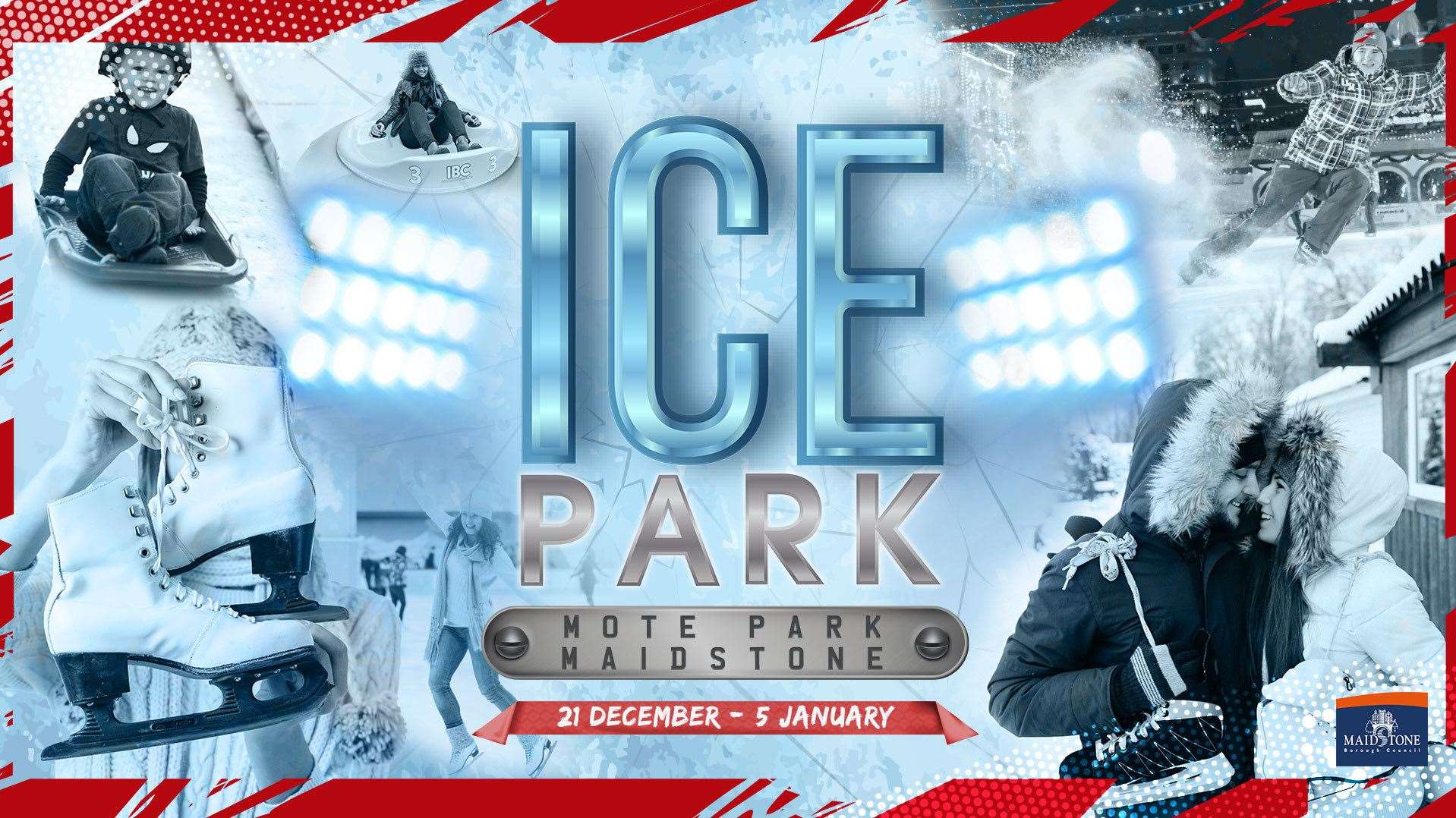 The Ice Park was set to bring Winter Wonderland inspired festivies to Maidstone