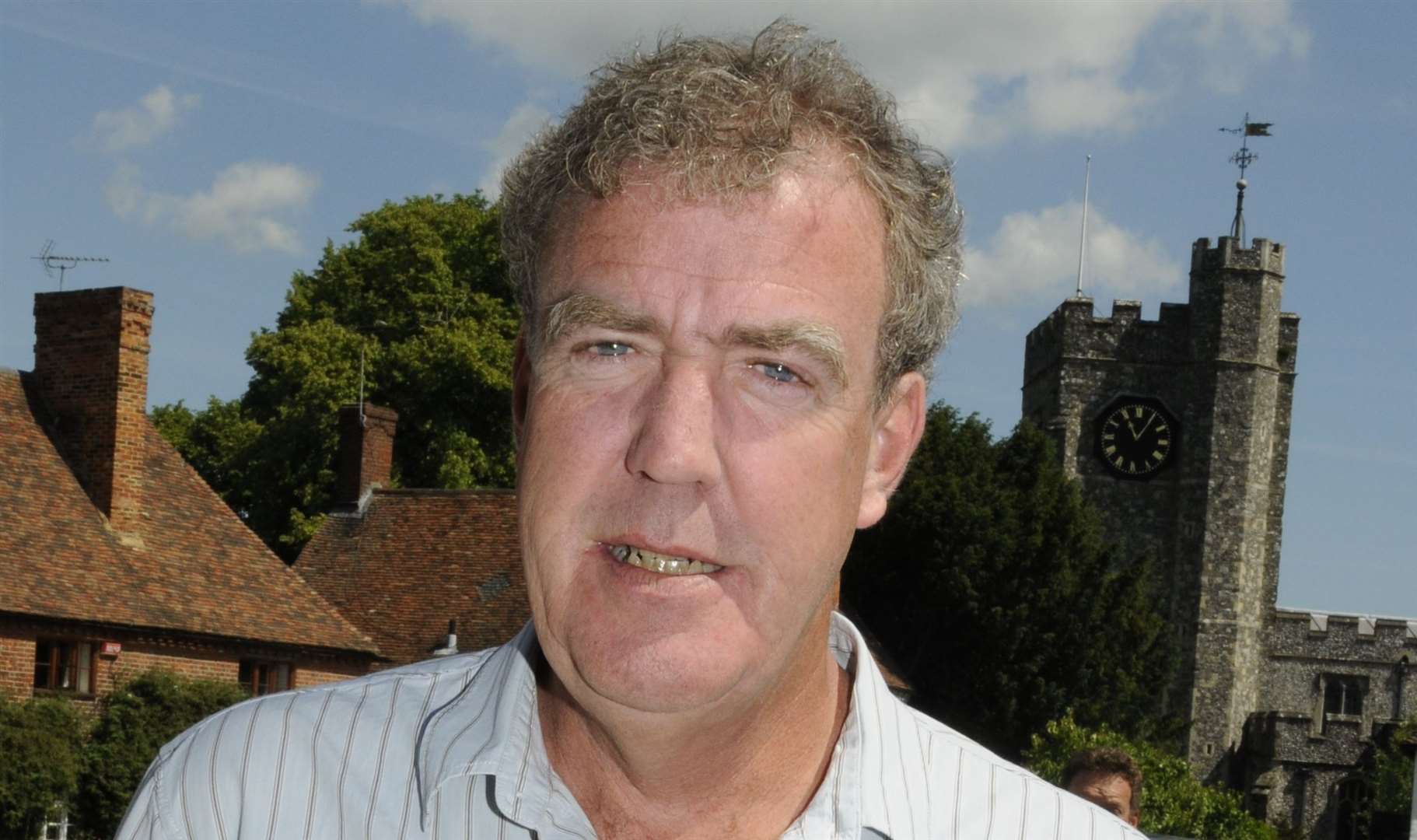 Former Top Gear host Jeremy Clarkson was staying at Eastwell Manor when he tweeted about the speed humps