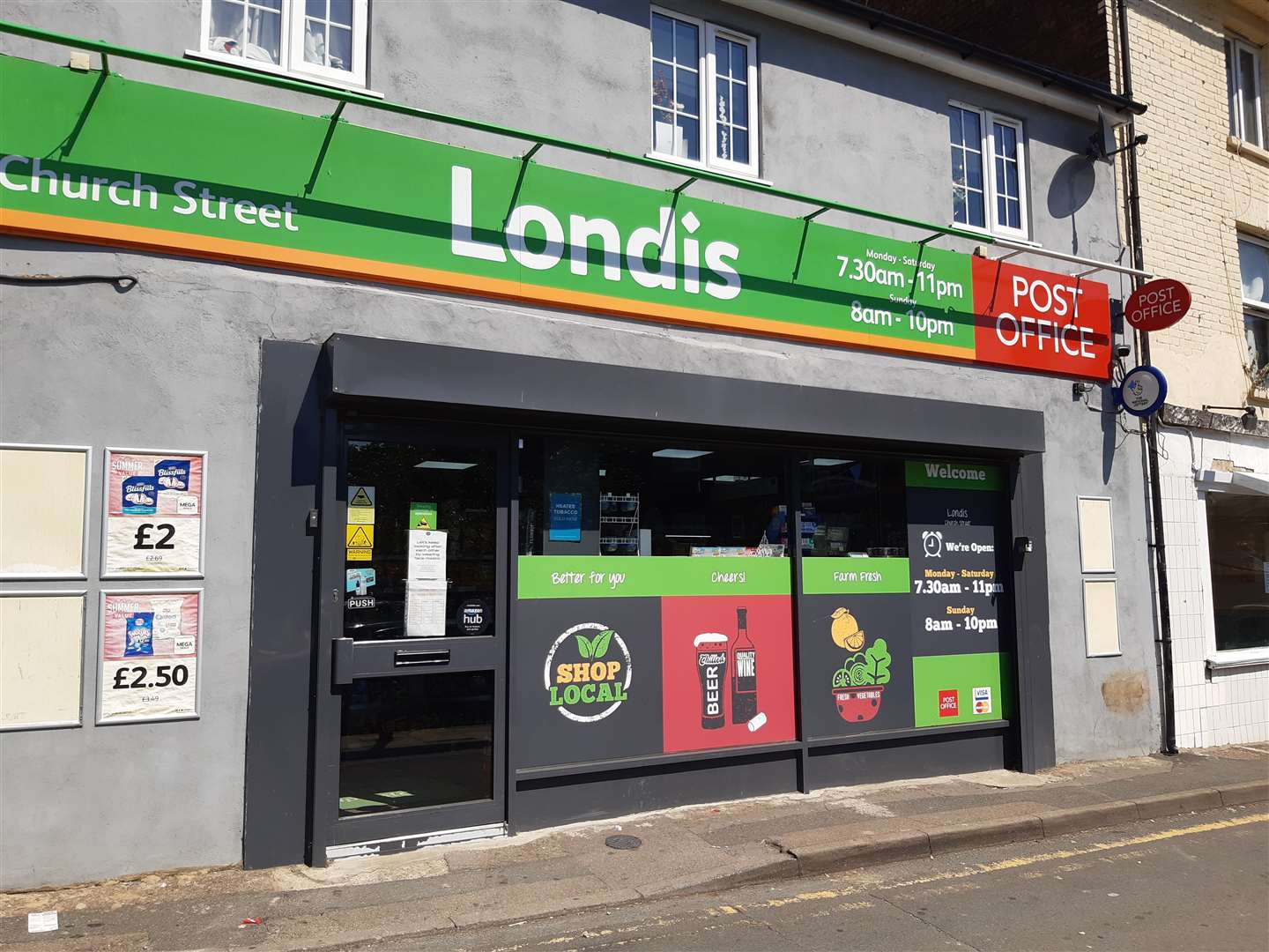 The Londis Post Office and Stores in Tovil has also been affected