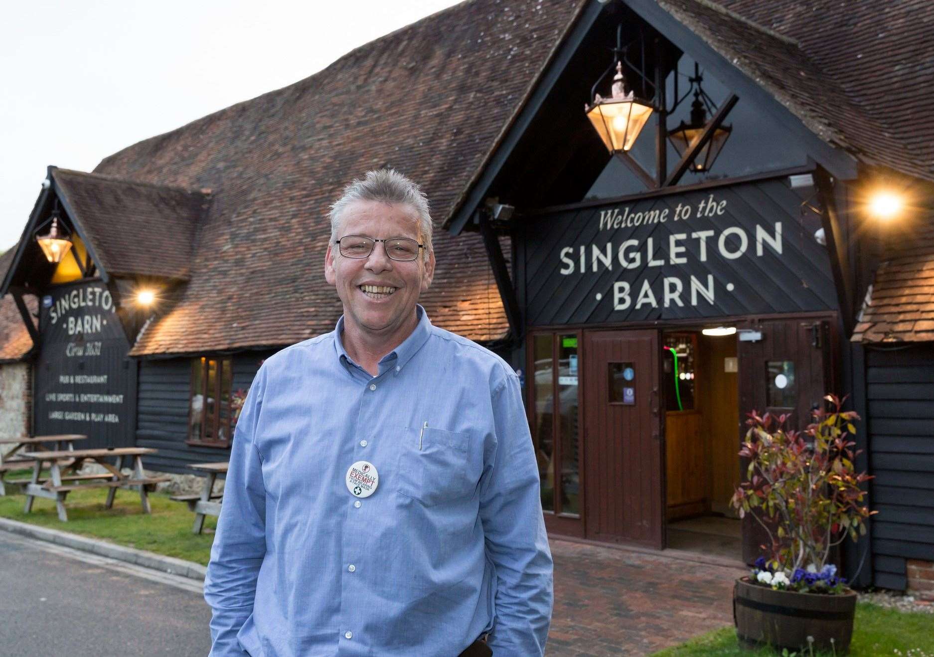 Darren Bispham was the manager of Singleton Barn in Ashford. Picture: Shepherd Neame