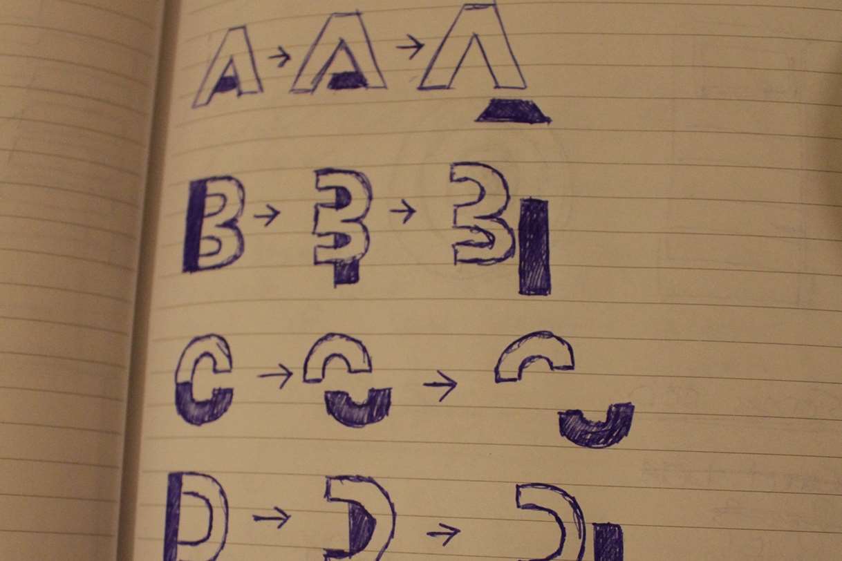 Breaking down the alphabet