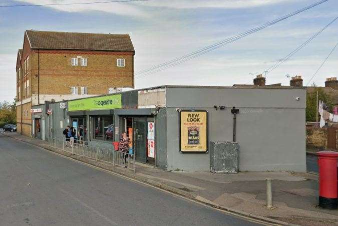 The assault took place near the Co-op in Church Road, Murston, Sittingbourne. Picture: Google Street View