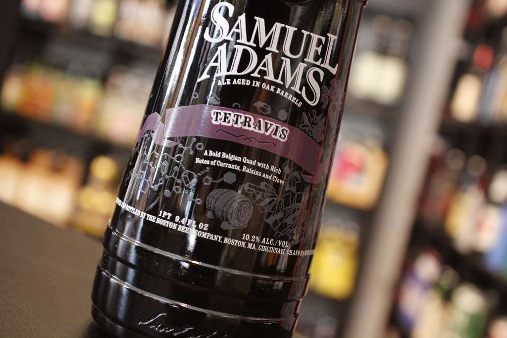 Boston Beer Company's Samuel Adams Tetravis is among the beers Shepherd Neame will import this year