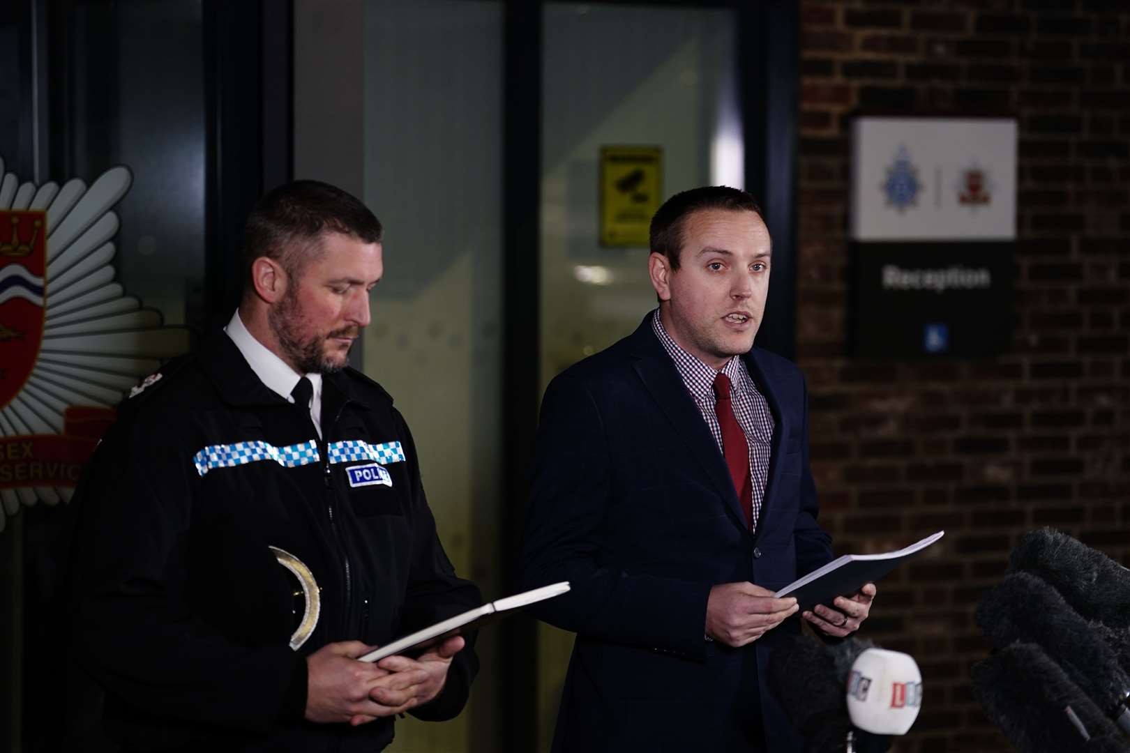 Detectives said they had found a baby’s remains on Wednesday (Jordan Pettitt/PA)