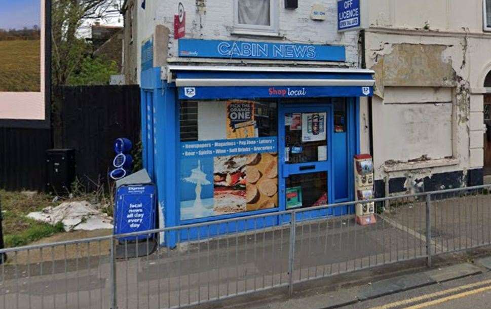 Cabin News in Dover sold two bottles of vodka to a 13-year-old child. Picture: Google