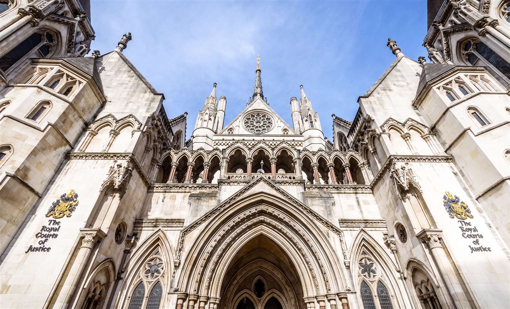 The Law Courts in London cleared many sub-postmasters