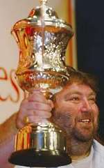 ANDY FORDHAM: suffering breathing problems. Picture: STEVE CRISPE