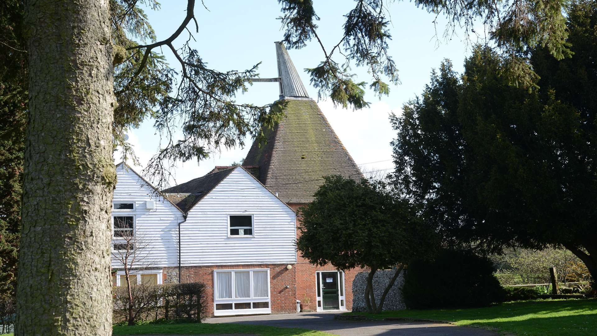 A view of the school