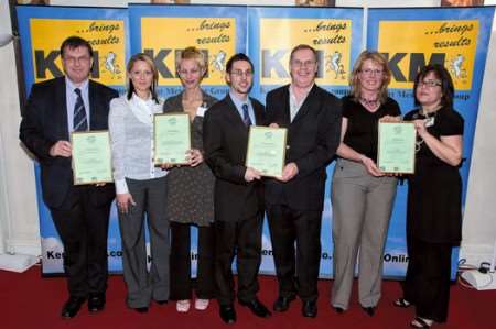 South Kent winners a the KM Walk to School Awards