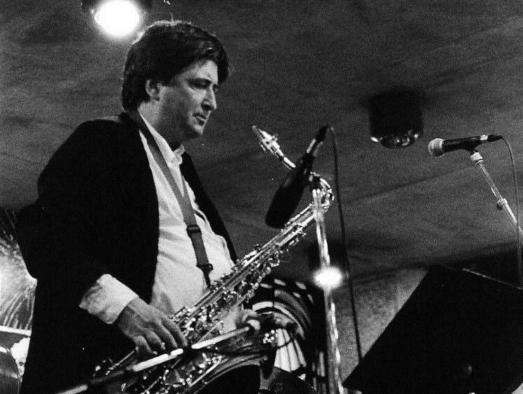 Saxophonist Tony Coe in his younger days