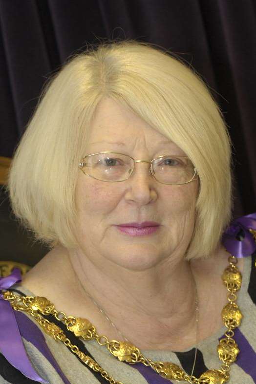Former Folkestone mayor Janet Andrews