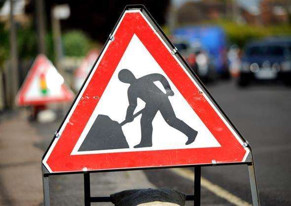 Roadworks are happening all over the county