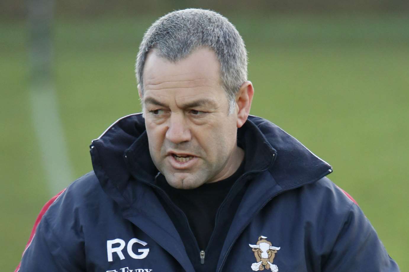 Aylesford Bulls coach Richard Garrett couldn't fault his players' commitment against Maidstone Picture: Martin Apps