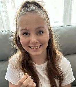 Grace Fisher, from Gillingham, has been found safe and well. Picture: Kent Police