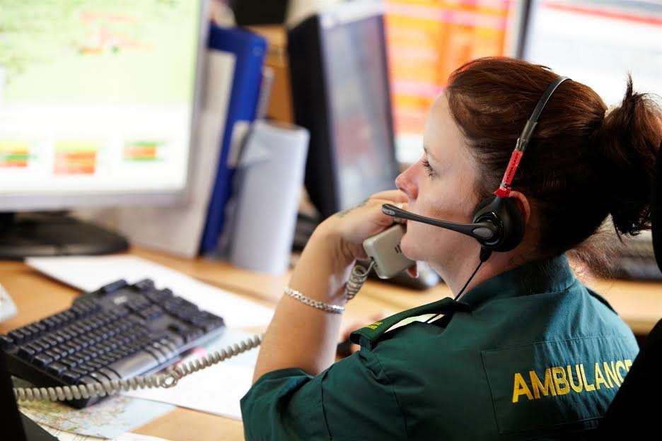 South East Coast Ambulance Service received 2,400 emergency calls over the new year period