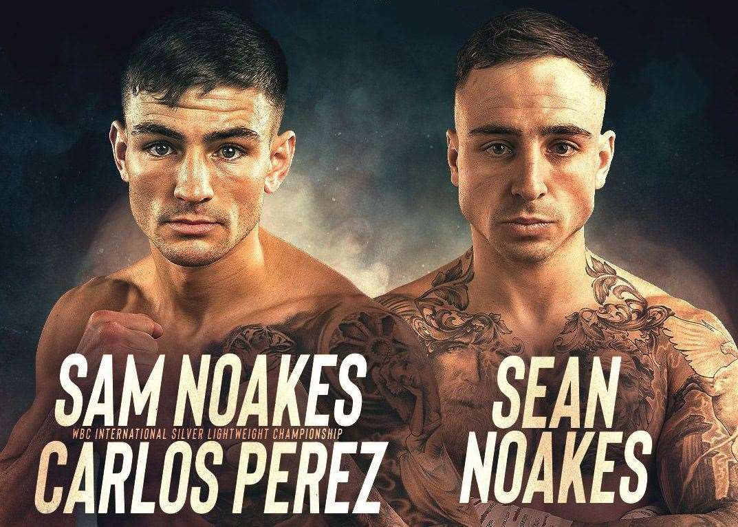 Maidstone brothers Sam and Sean Noakes are on the same Wembley Arena bill this weekend Picture: Queensberry Promotions