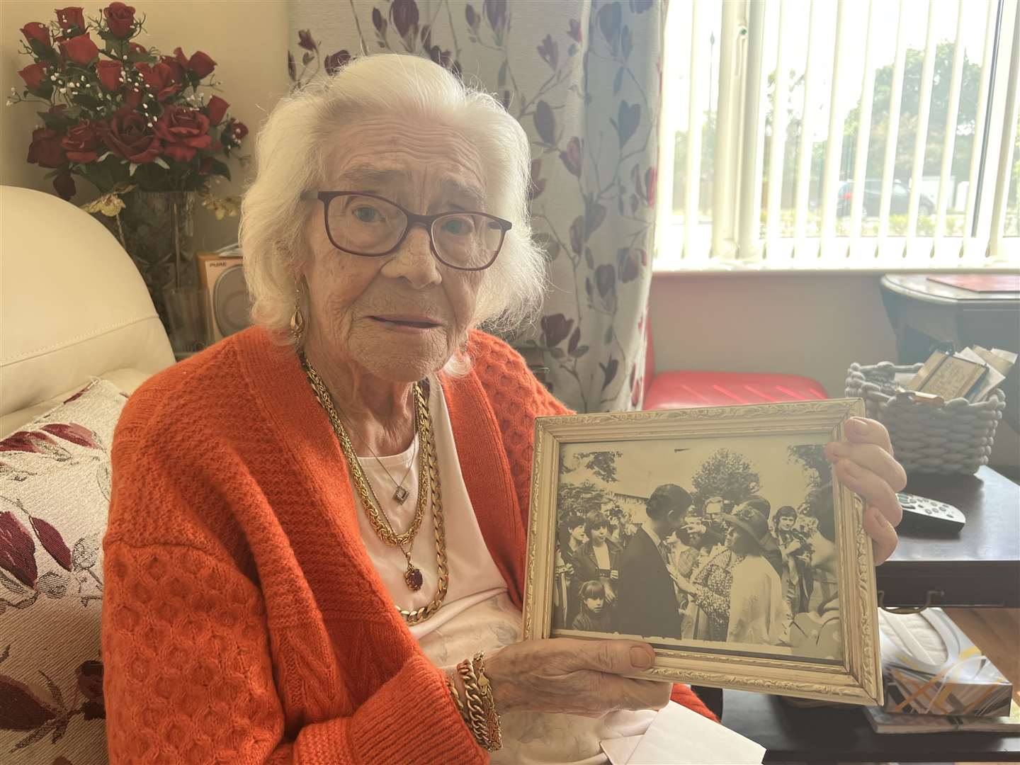 Kathy Martin, 91, from Minster, shared her experience of meeting the future King