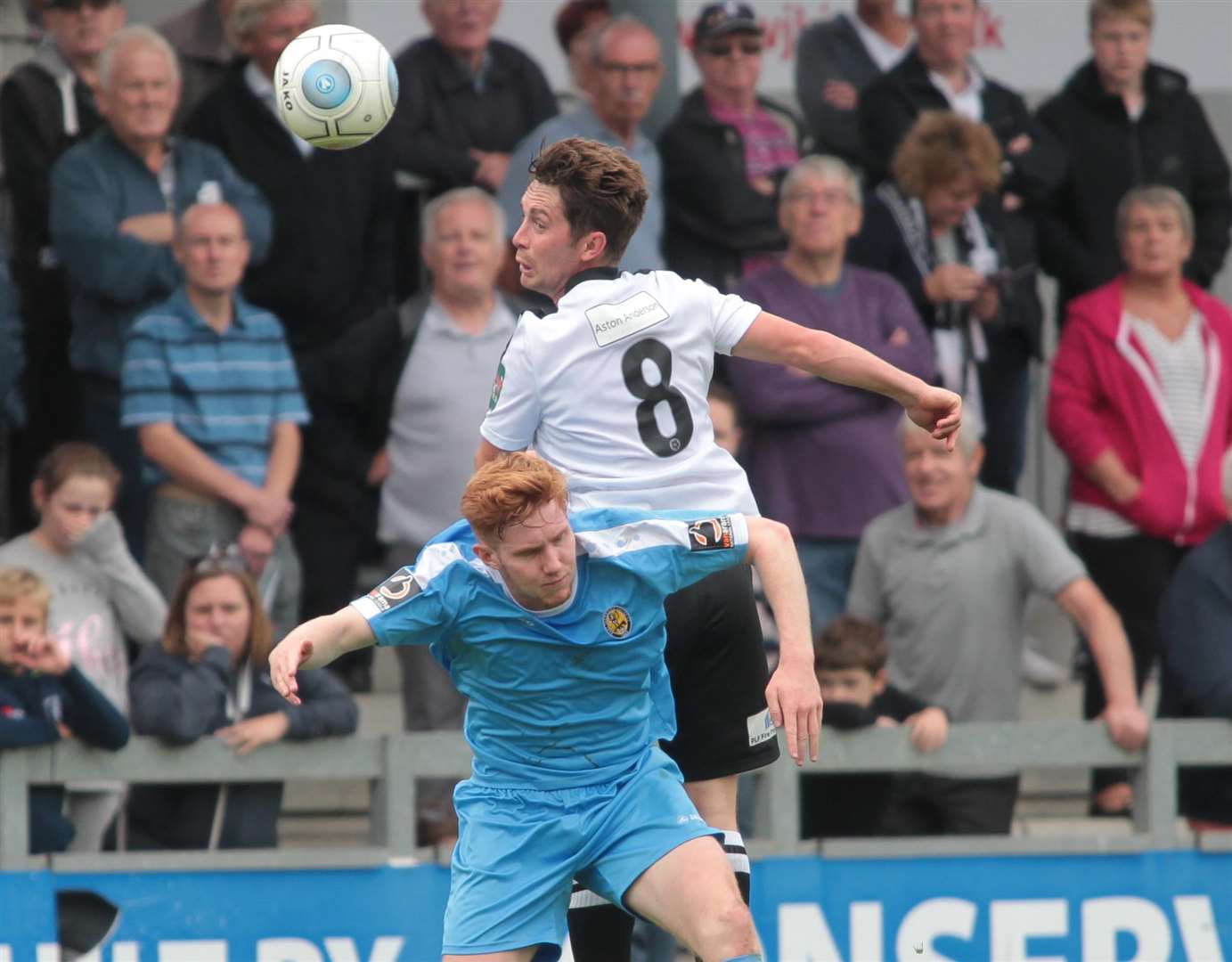 Lee Noble excels for Dartford on his return from injury Picture: John Westhrop