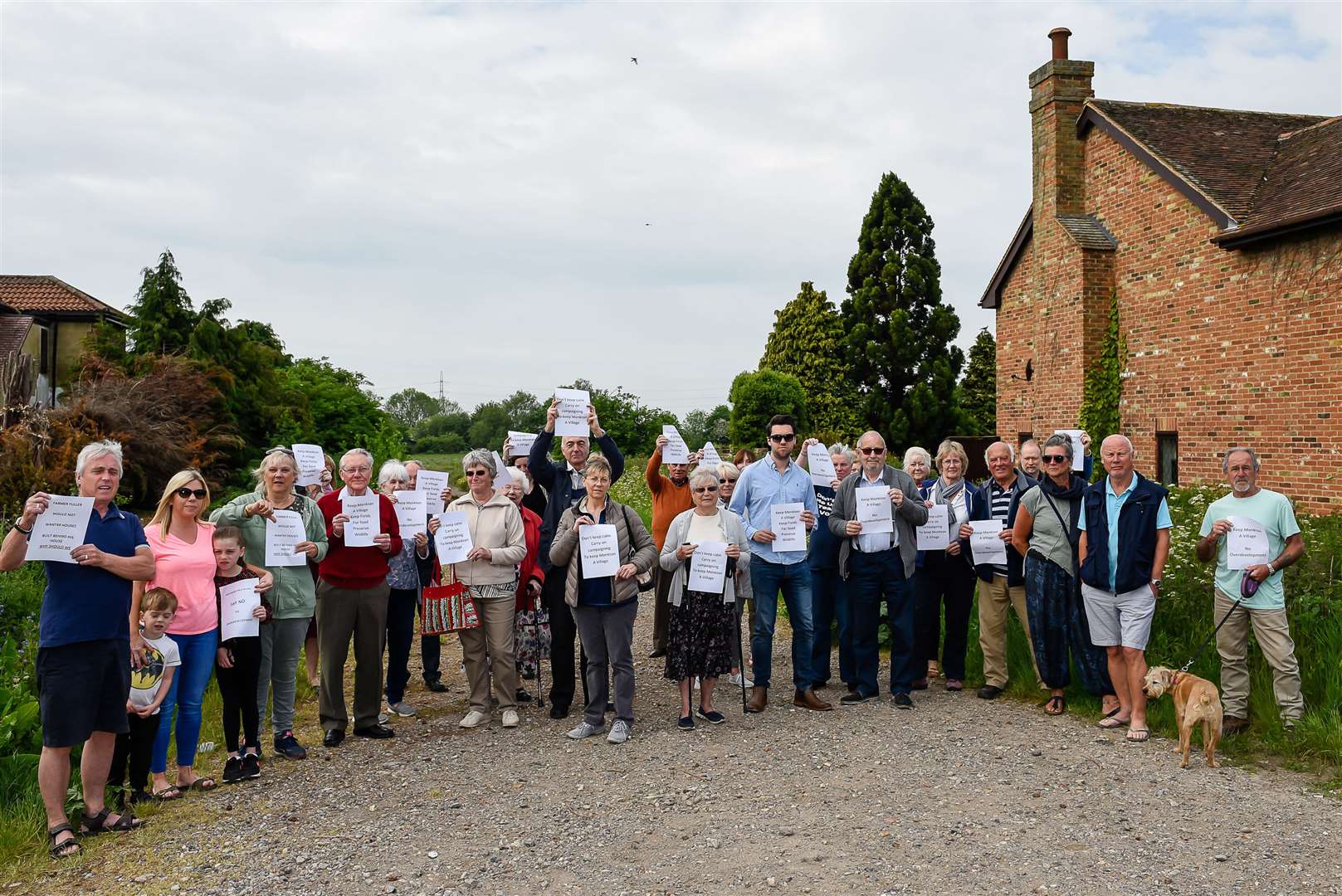 Residents say enough is enough for development in Monkton. Picture: Alan Langley (11133572)