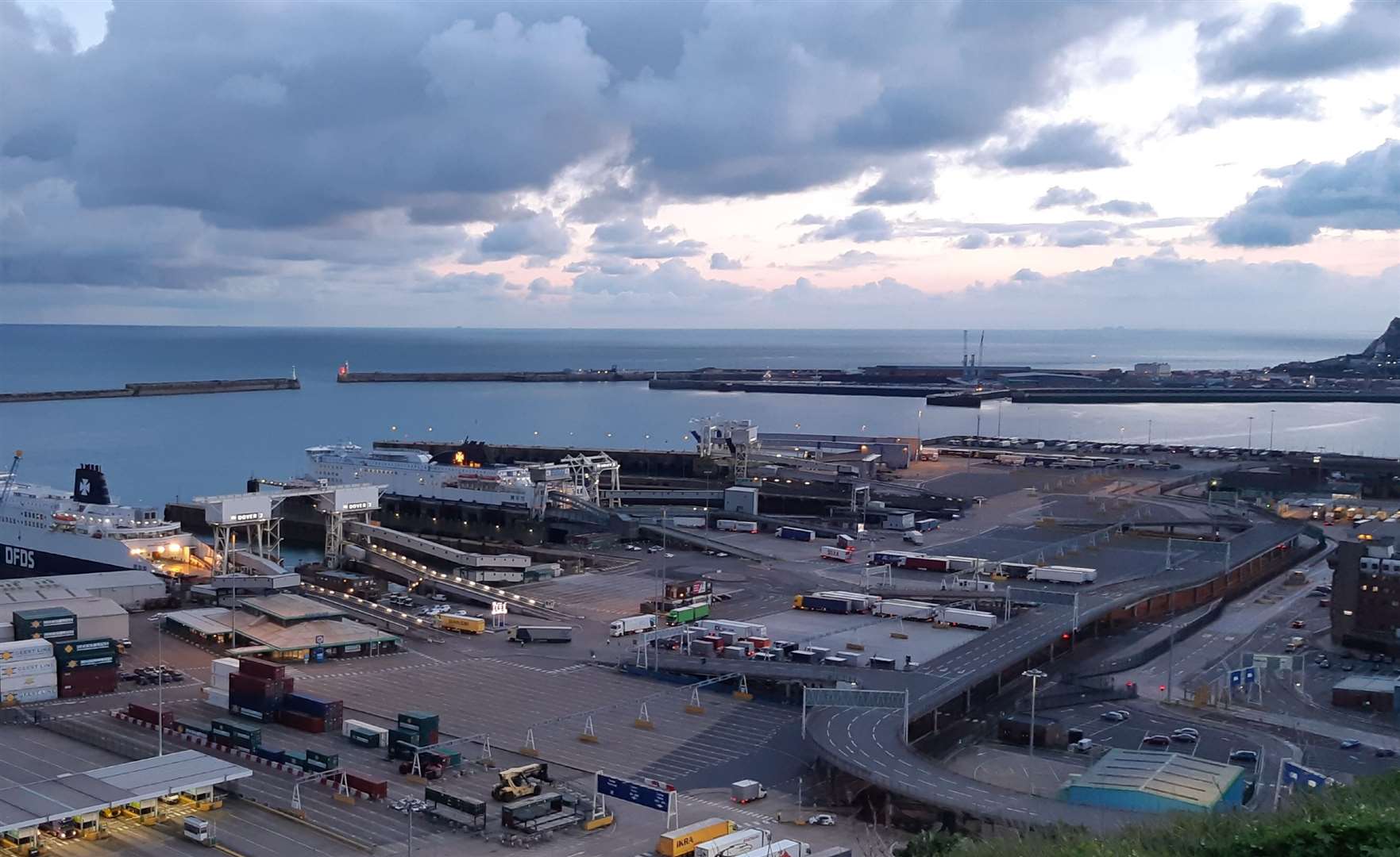 Dover Eastern Docks. The port authority says the Brexit delays gives it more time to prepare (15165591)
