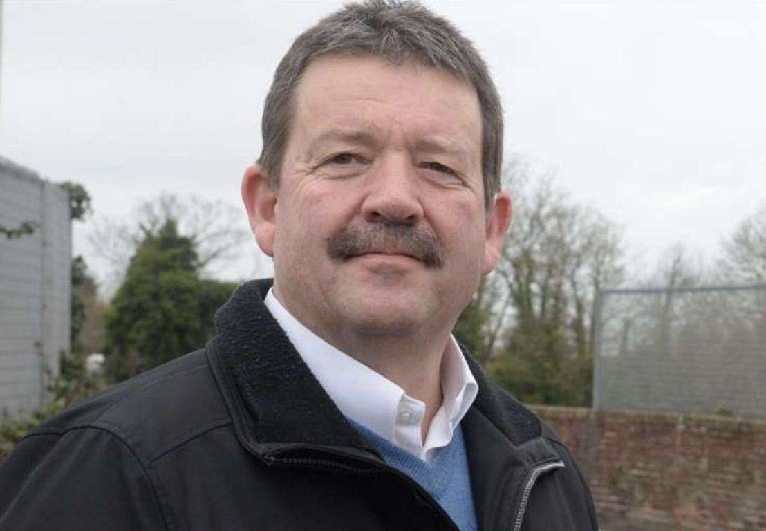 Beltinge councillor Ian Stockley has mixed views about the plans