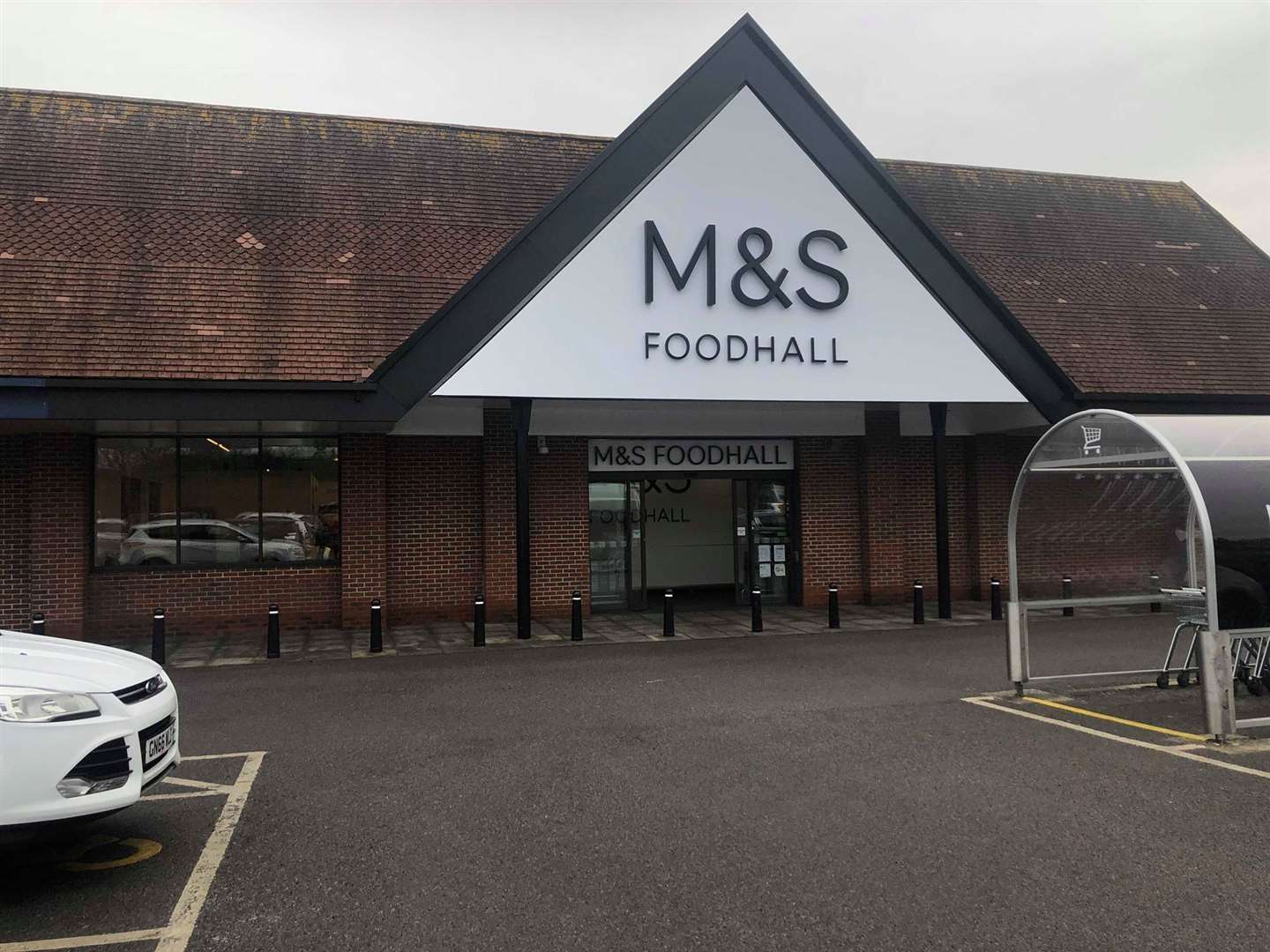 The M&S Foodhall in Ashford