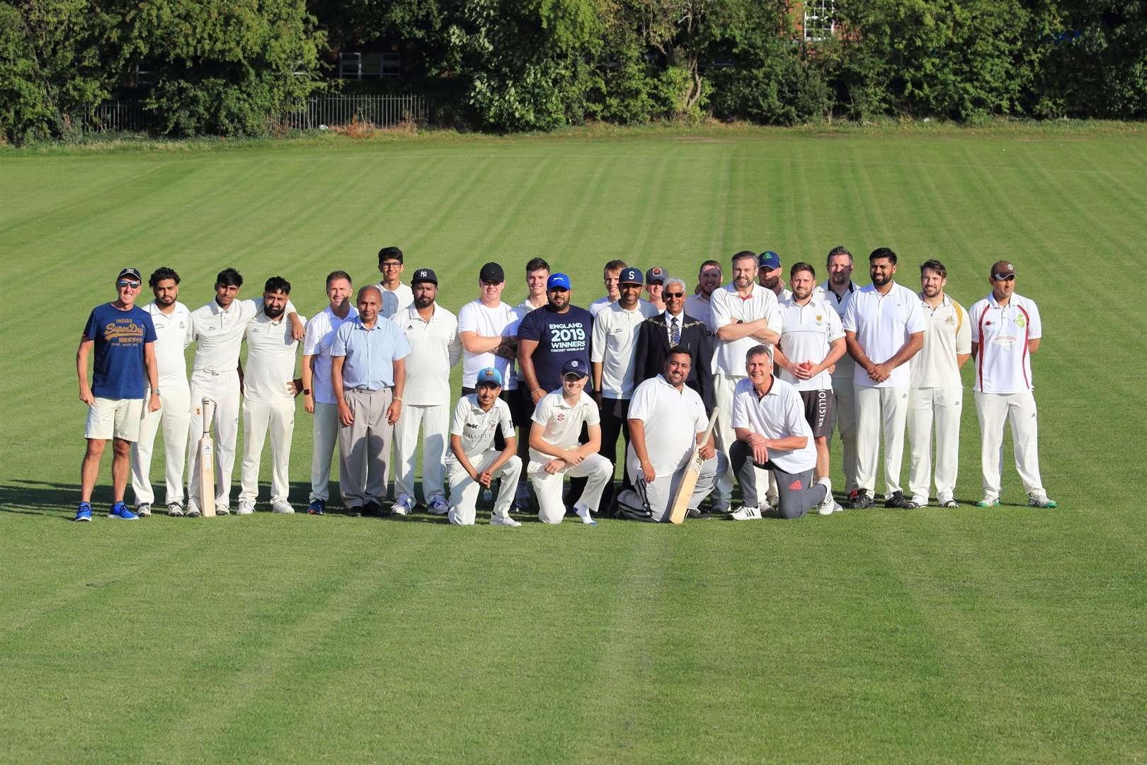 A Community XI faced off against a Police XI to raise money for charity last month. Picture: James Harris (16003436)