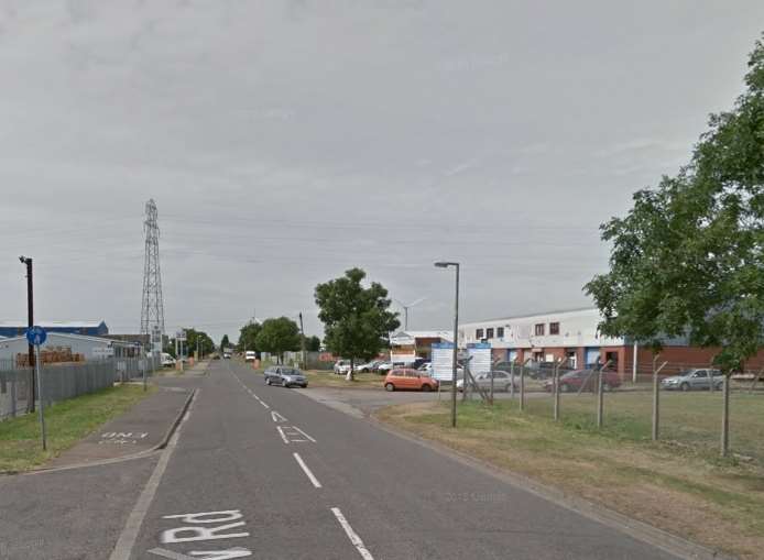 Crash scene: New Road, Sheerness, near Grace Road. Picture: Google Streetview