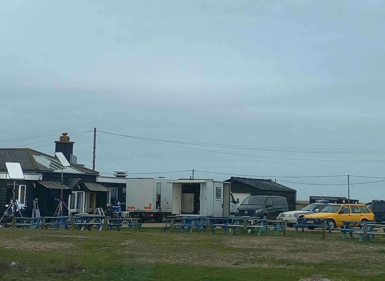 A cafe was reportedly hired out for the crew. Picture: Stella Howard Brown