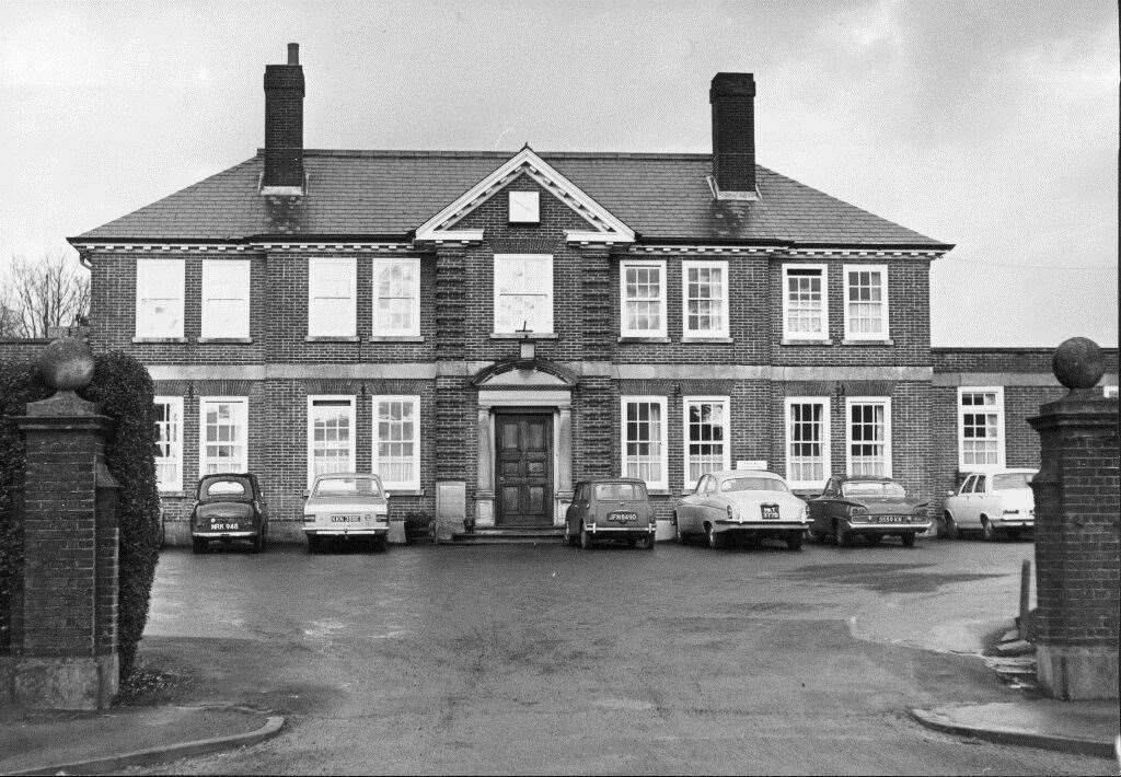 Ashford Hospital pictured in 1968. It was to serve as the town's main hospital for another decade until the Harvey opened in 1980. It was built by D Godden of Hamstreet, who also built the Leas Cliff Hall in Folkestone. Picture: Steve Salter