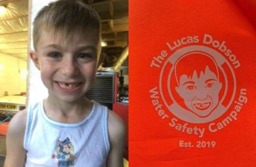 The Lucas Dobson Water Safety Campaign is being launched on June 18 at Lucas' school, Warden House Primary. Pictues Peter Faulding Nathan Dobson (48073068)
