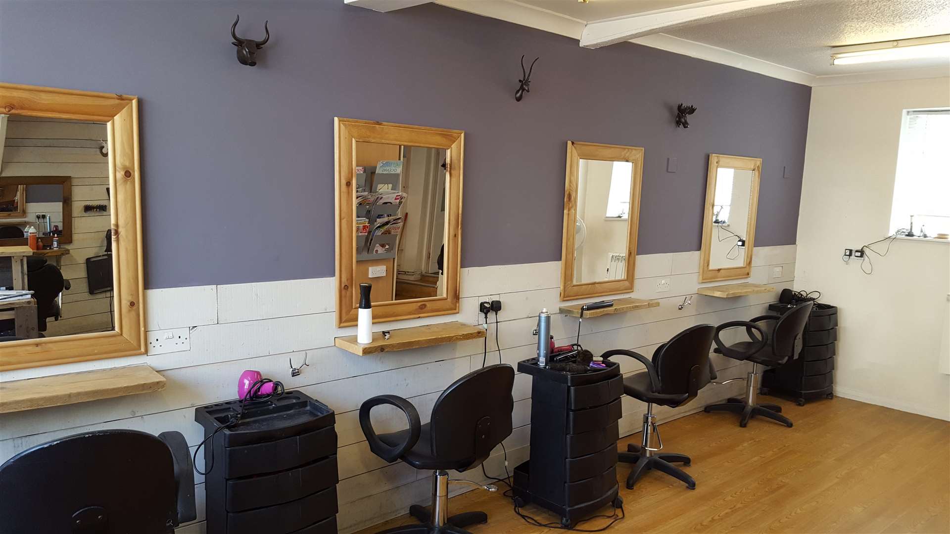 Edge Hairdressing before it was refurbished. Picture: Nikki Stroud