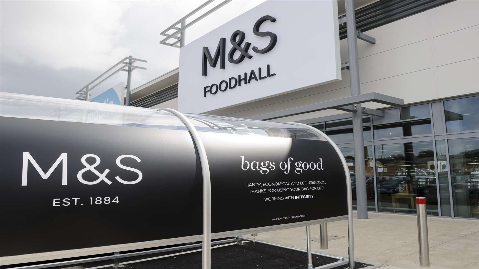 The new M&S Foodhall in Strood