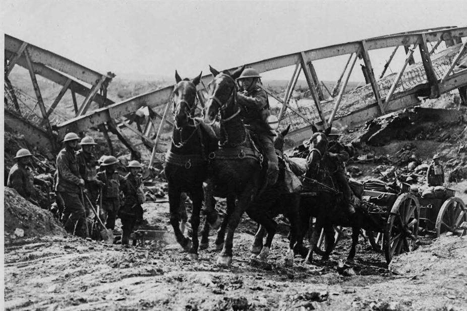 Royal Horse Artillery troops in action
