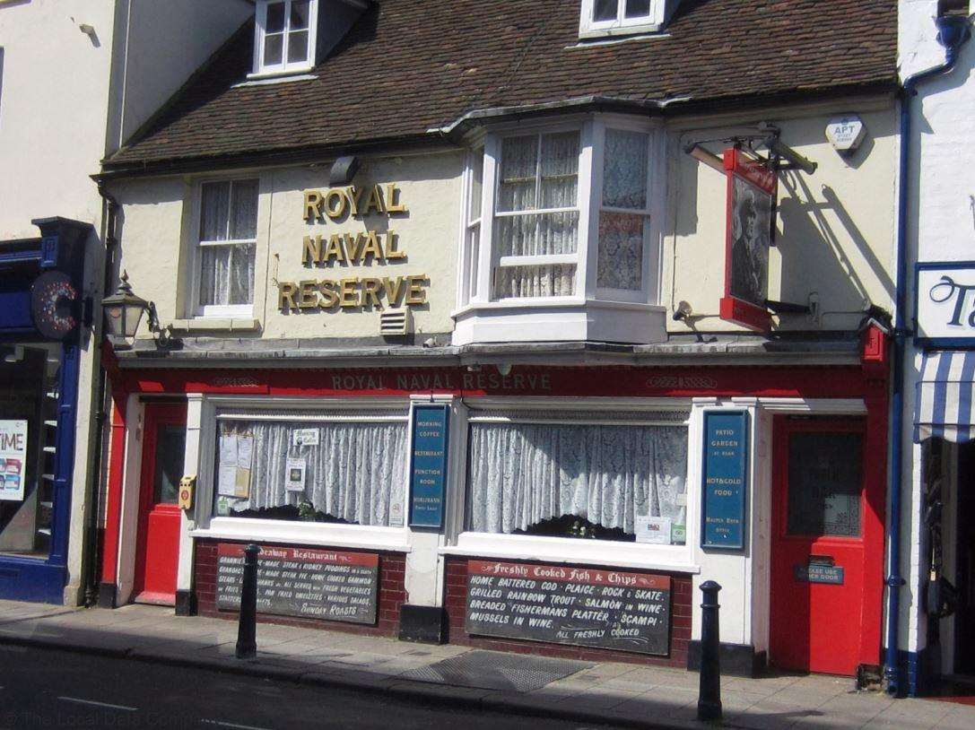The Royal Naval Reserve in Whitstable. Picture: County Signs UK Ltd