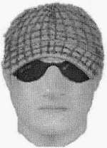 E-fit of one of the would-be robbers