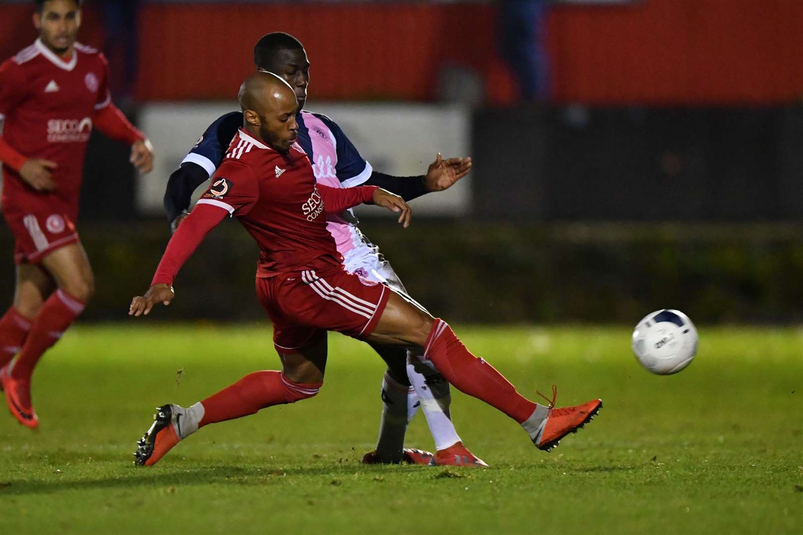 Sanchez Ming in action for former club Welling United Picture: Keith Gillard