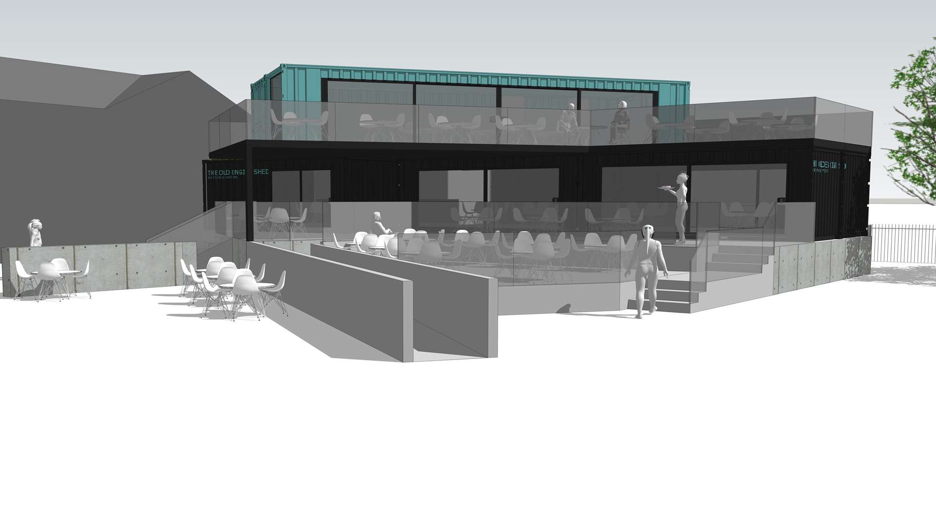 A restaurant and bar specialising in local produce will be built on the South Quay in Whitstable Harbour