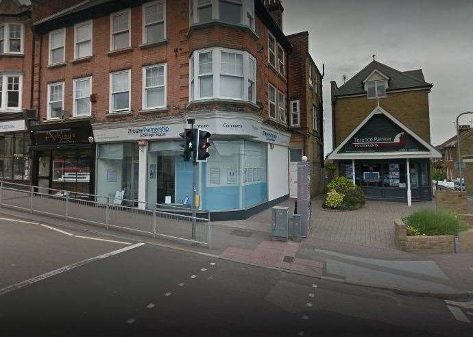 The Foster Partnership office in Broadstairs High Street. Picture: Google