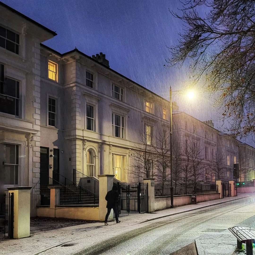 Snow in Tunbridge Wells in December 2022. Picture: Jenni Matthews