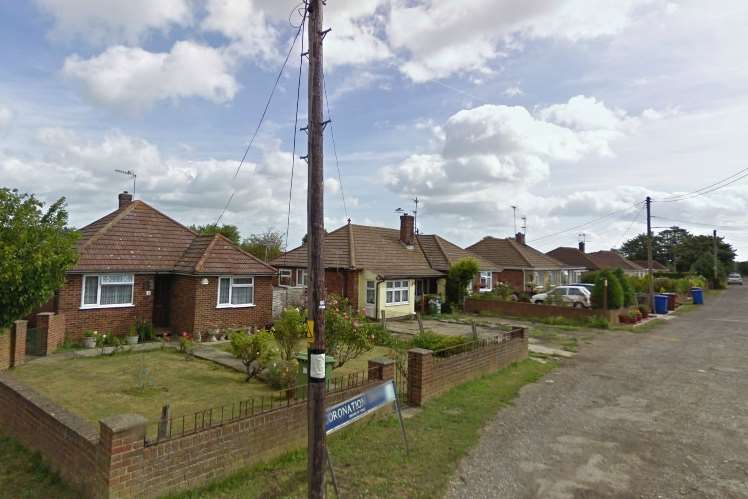 Coronation Drive in Leysdown close to the land where the chalet is located. Picture: Google Street View