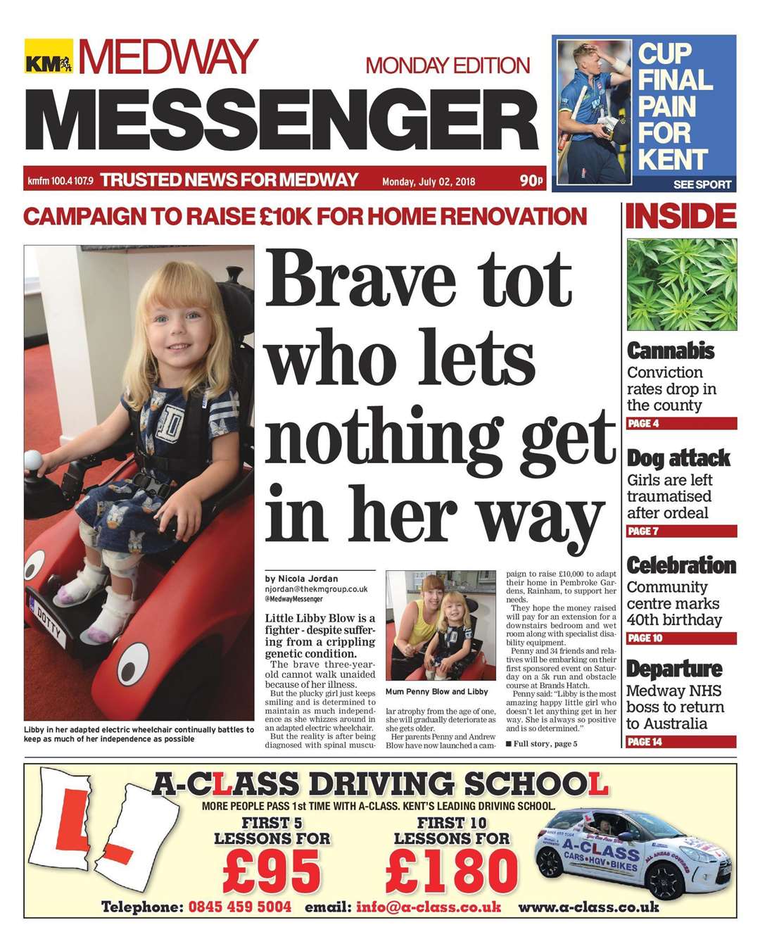 Front of this week's Monday Messenger (2812922)